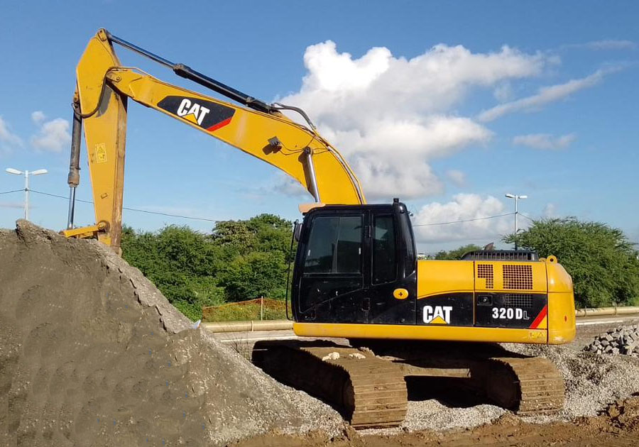 Caterpillar 320DL excavator